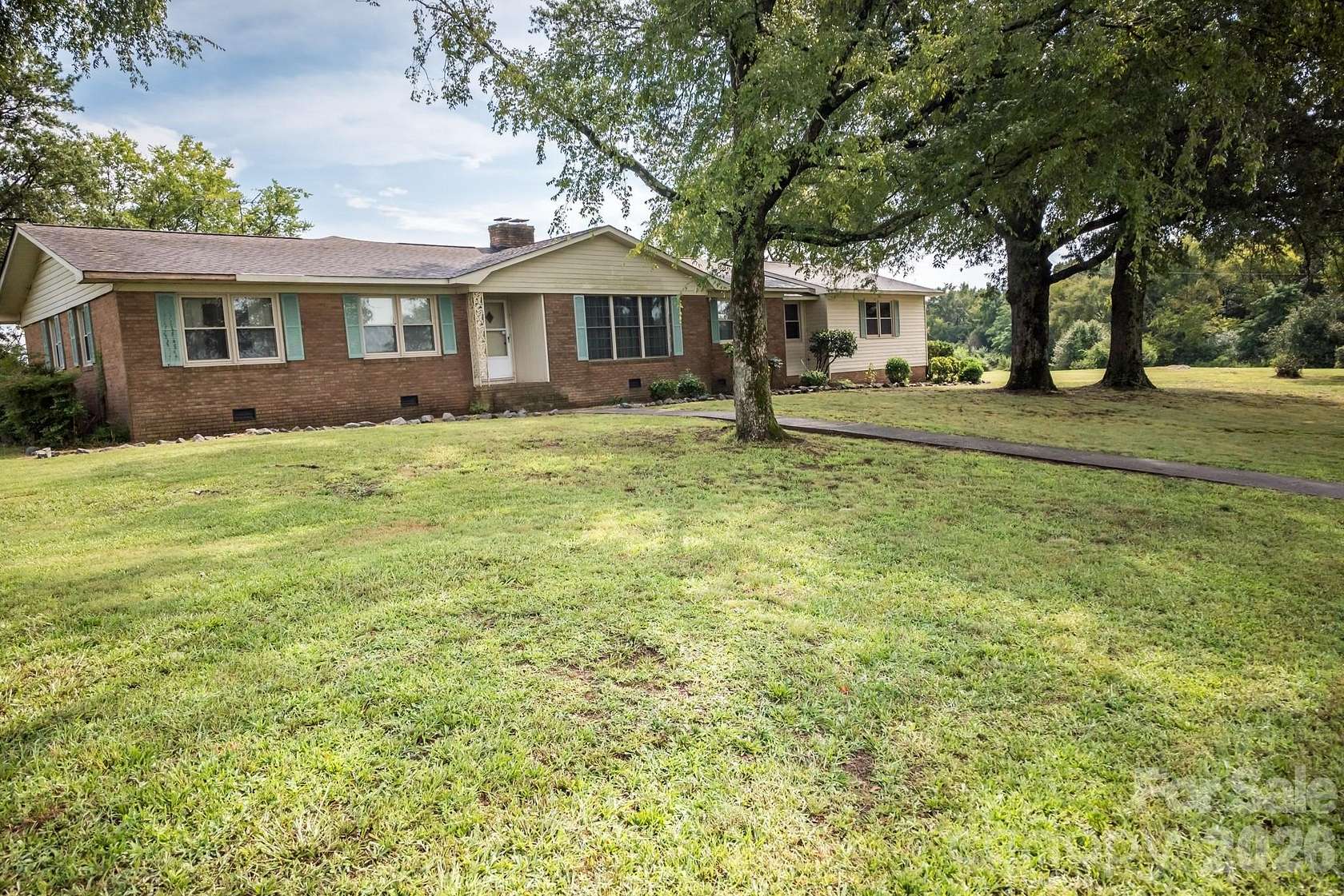 2.5 Acres of Land with Home for Sale in Marshville, North Carolina