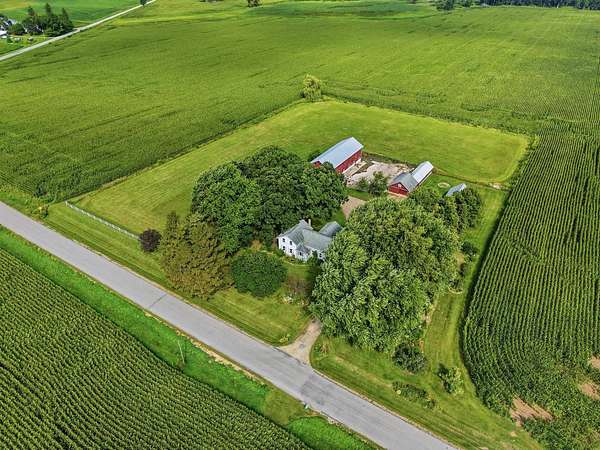 5.1 Acres of Land with Home for Sale in Rio, Wisconsin