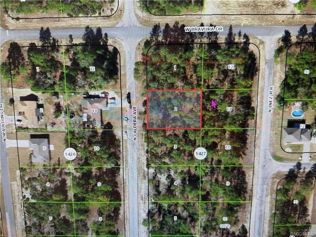 0.26 Acres of Residential Land for Sale in Citrus Springs, Florida