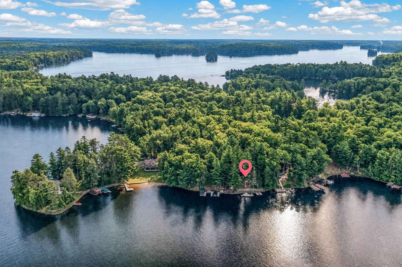 1.6 Acres of Land with Home for Sale in Manitowish Waters, Wisconsin