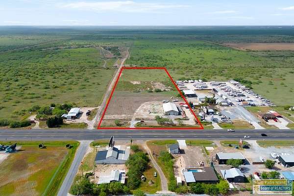 10 Acres of Improved Commercial Land for Sale in Los Fresnos, Texas