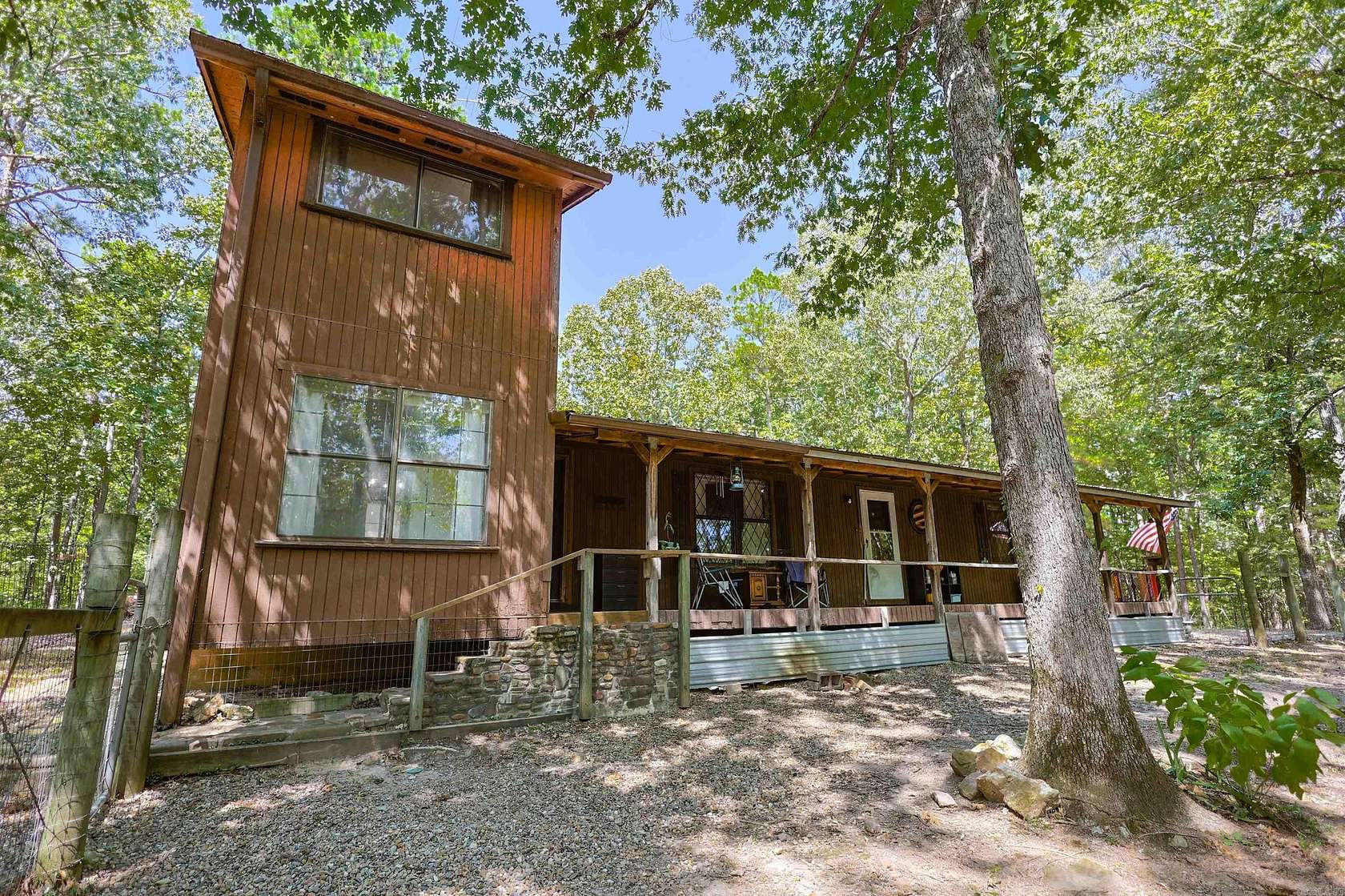 15.4 Acres of Land with Home for Sale in Glenwood, Arkansas