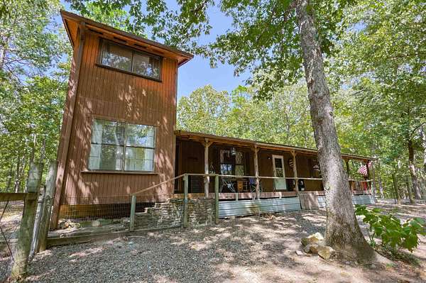 15.4 Acres of Land with Home for Sale in Glenwood, Arkansas