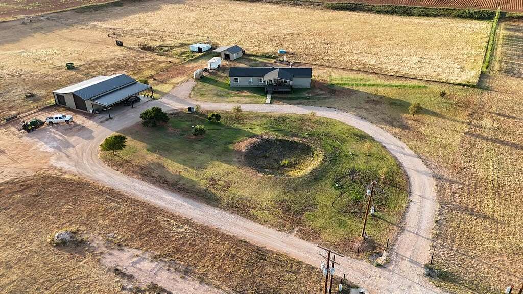 10 Acres of Land with Home for Sale in Brownfield, Texas