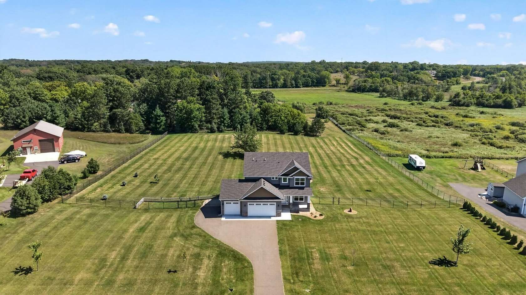 2.5 Acres of Land with Home for Sale in Elk River, Minnesota