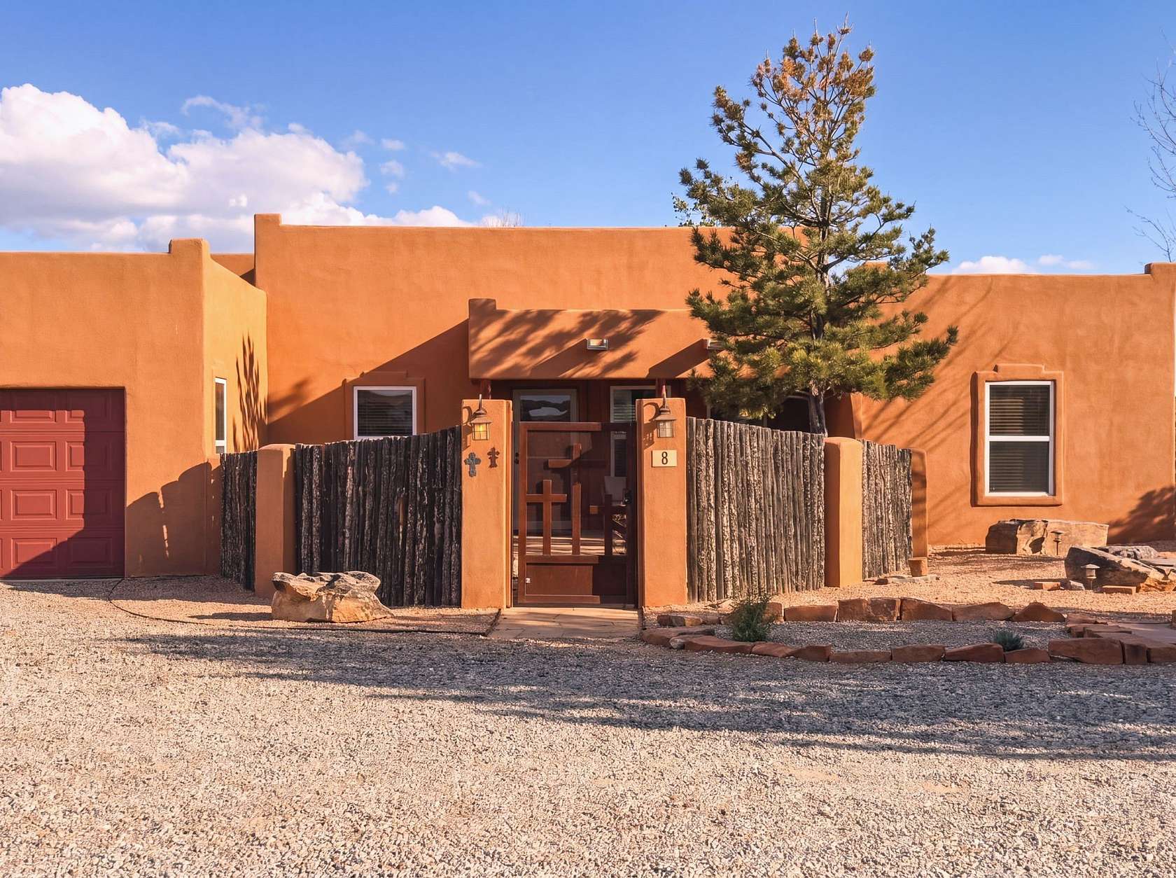 3.52 Acres of Land with Home for Sale in Lamy, New Mexico