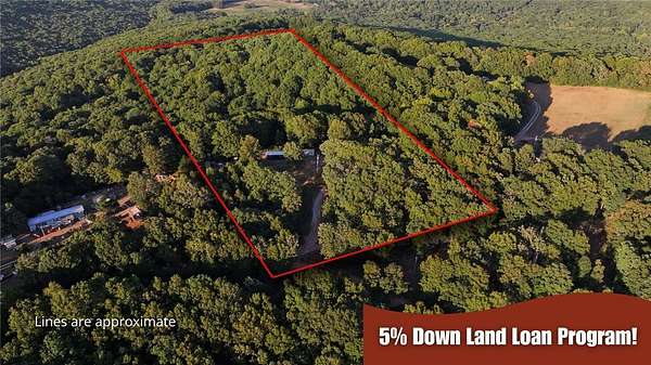 10.3 Acres of Land for Sale in West Fork, Arkansas