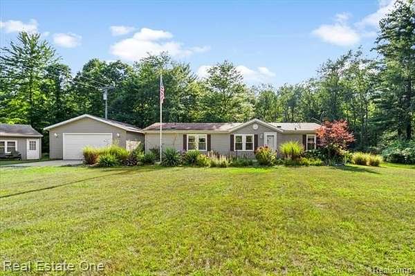 16.5 Acres of Land with Home for Sale in Fremont Township, Michigan