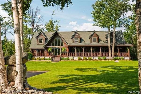 24 Acres of Recreational Land with Home for Sale in Beaugrand Township, Michigan
