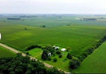 80 Acres of Agricultural Land with Home for Auction in Clinton, Wisconsin
