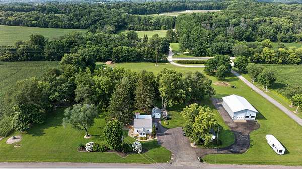 6.27 Acres of Land with Home for Sale in Merrimac, Wisconsin