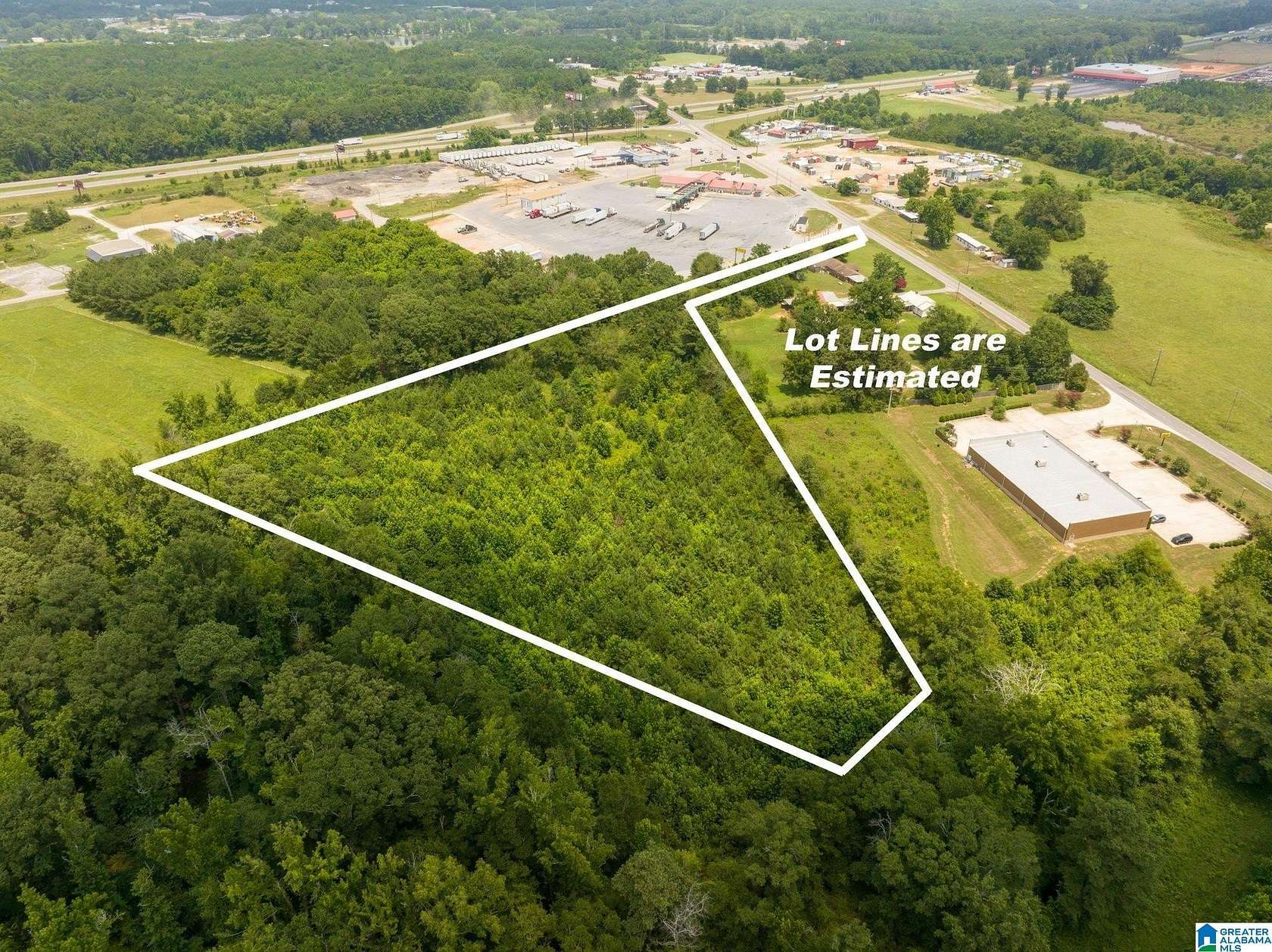 7.17 Acres of Land for Sale in Lincoln, Alabama