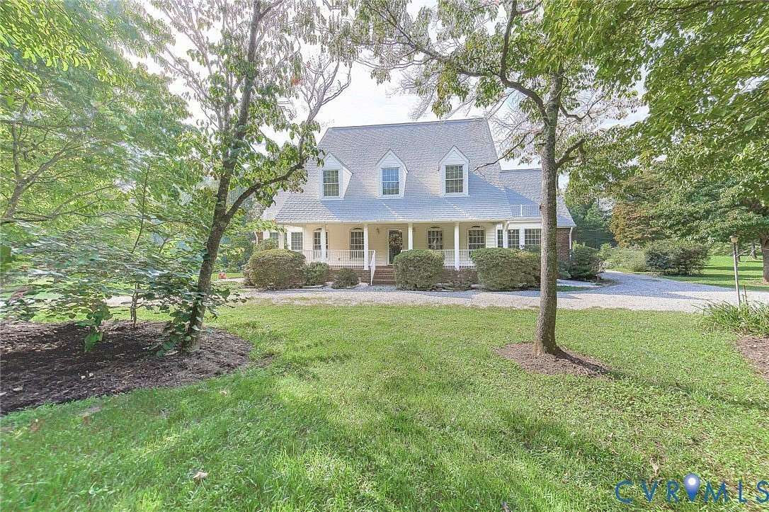 10 Acres of Land with Home for Sale in Montpelier, Virginia