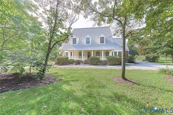 10 Acres of Land with Home for Sale in Montpelier, Virginia