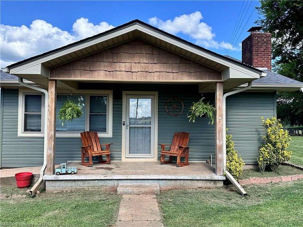 16.4 Acres of Land with Home for Sale in Howe, Oklahoma