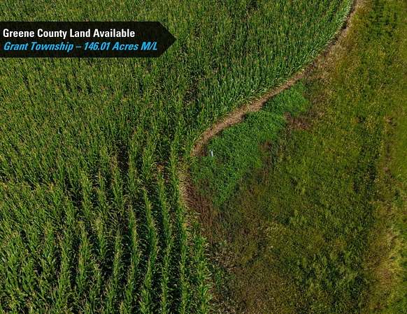 146 Acres of Agricultural Land for Sale in Jefferson, Iowa