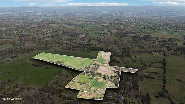 54.3 Acres of Improved Land for Sale in Kodak, Tennessee