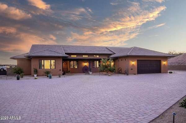 10 Acres of Land with Home for Sale in Wickenburg, Arizona