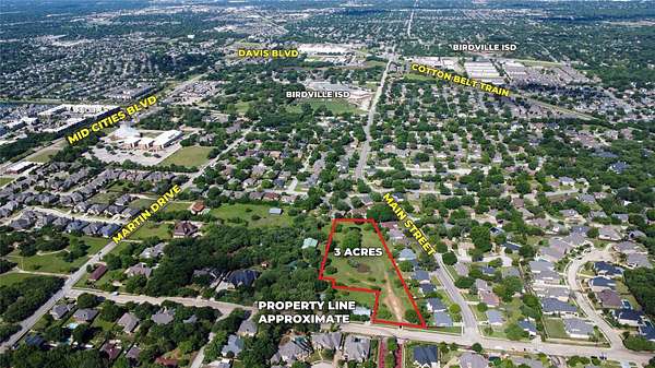3 Acres of Residential Land for Sale in Fort Worth, Texas
