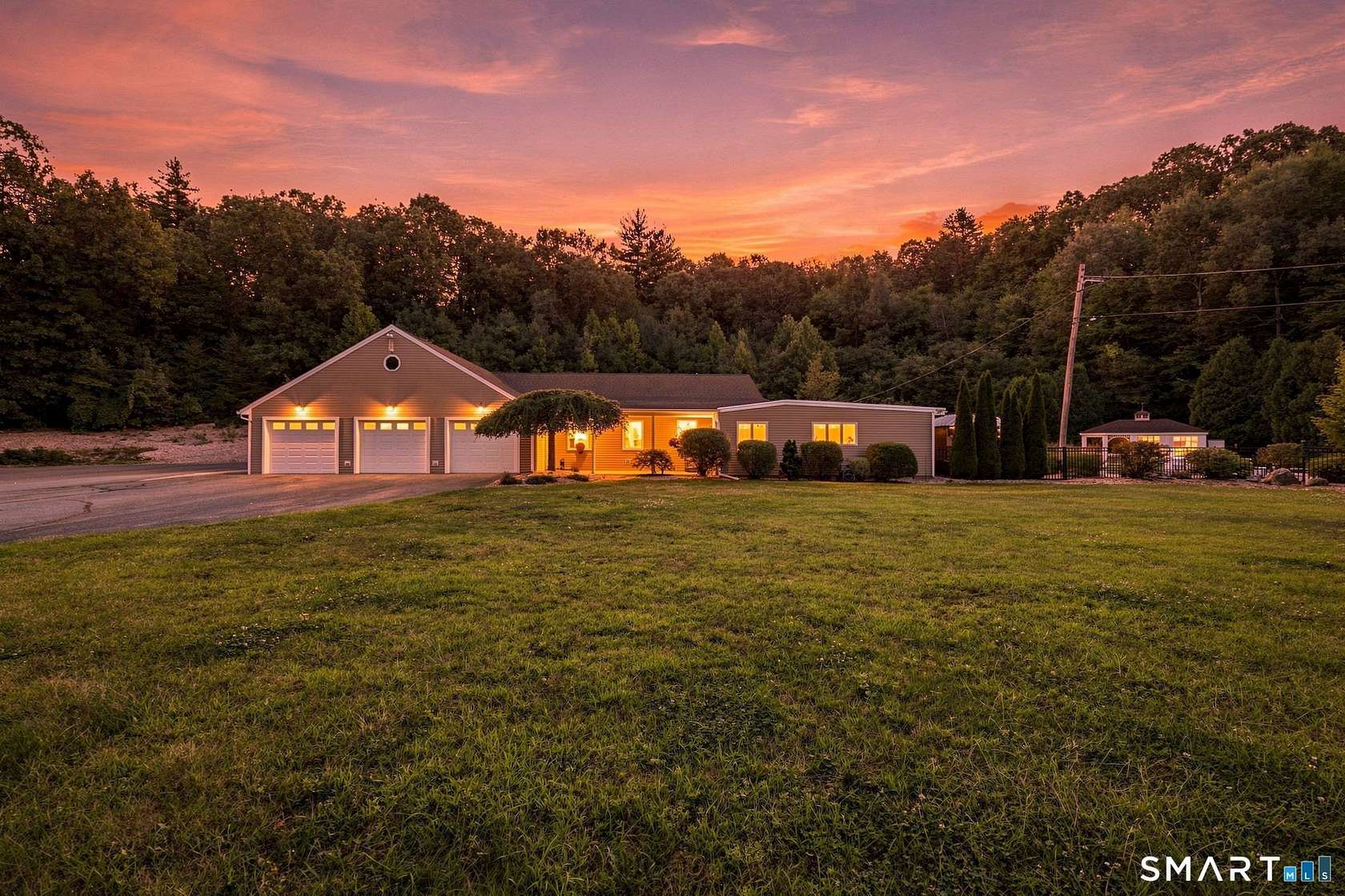 8 Acres of Land with Home for Sale in Ellington, Connecticut