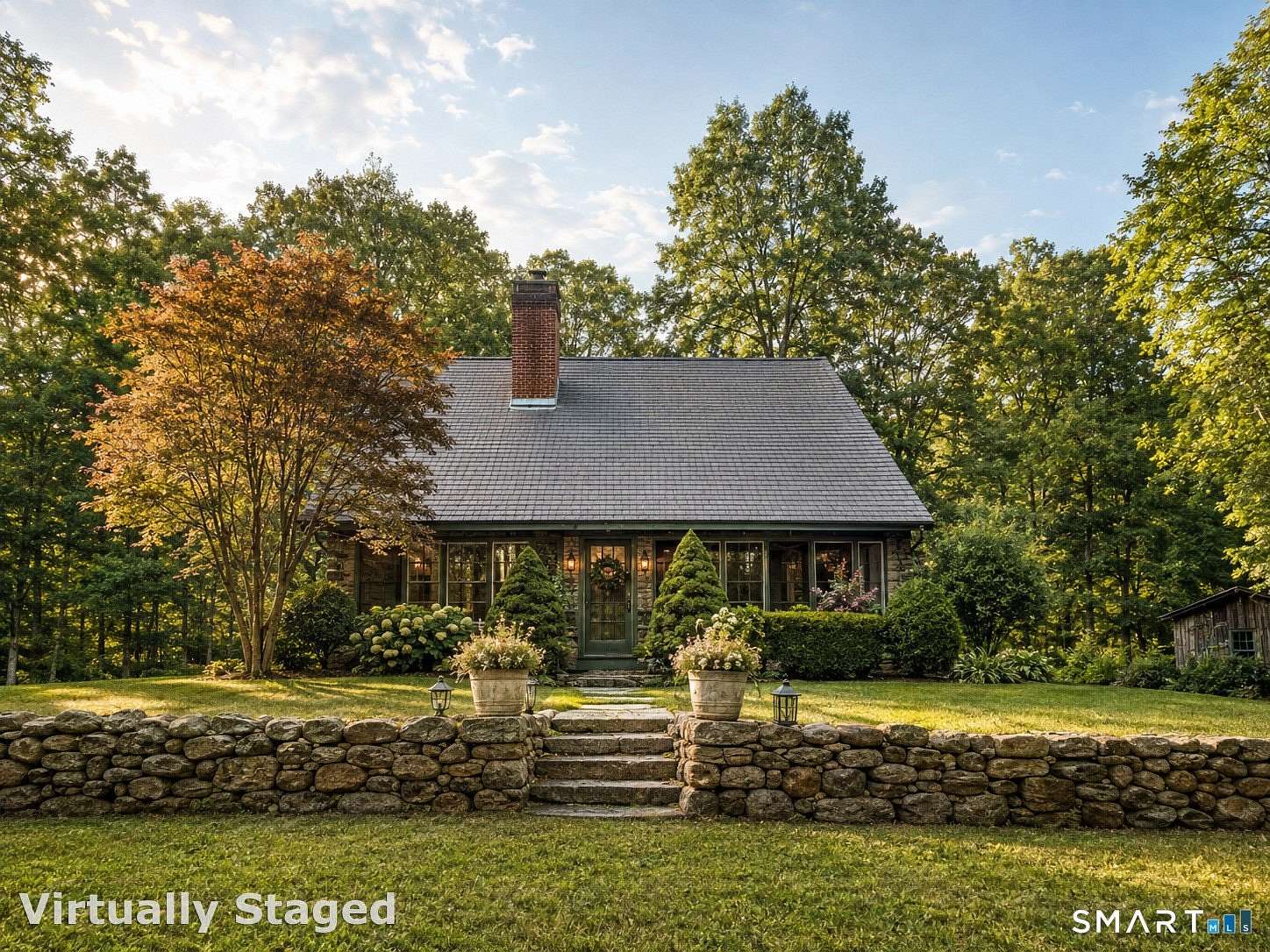 6.76 Acres of Land with Home for Sale in Ashford, Connecticut