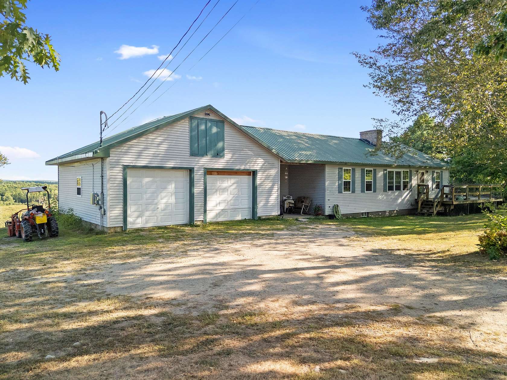 50 Acres of Agricultural Land with Home for Sale in Whitefield, Maine