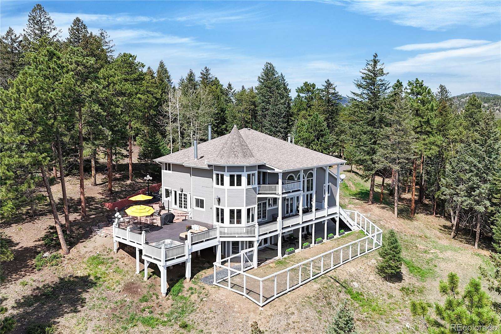 10 Acres of Land with Home for Sale in Morrison, Colorado