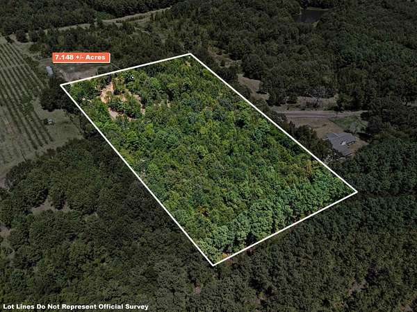 7.14 Acres of Land for Sale in Henderson, Texas