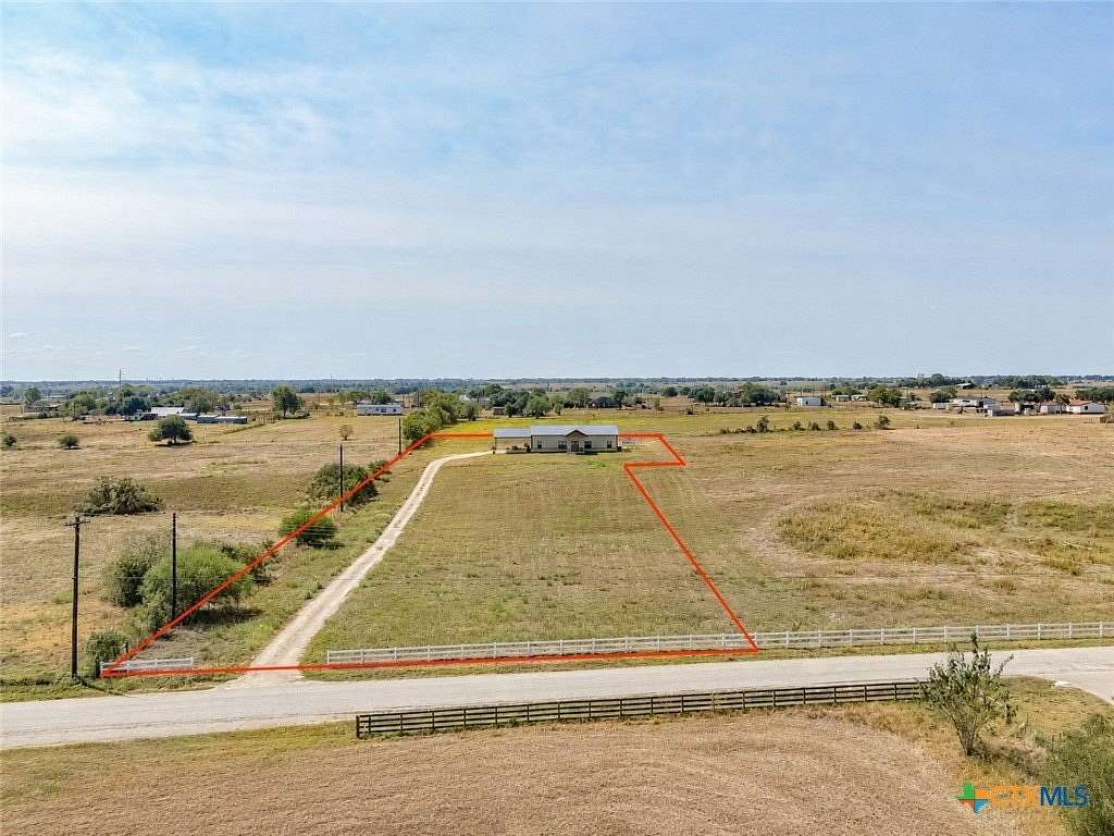 3.11 Acres of Land with Home for Sale in Shiner, Texas