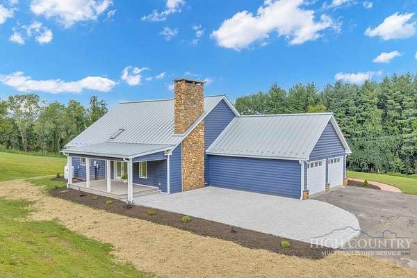 6.6 Acres of Land with Home for Sale in Sparta, North Carolina