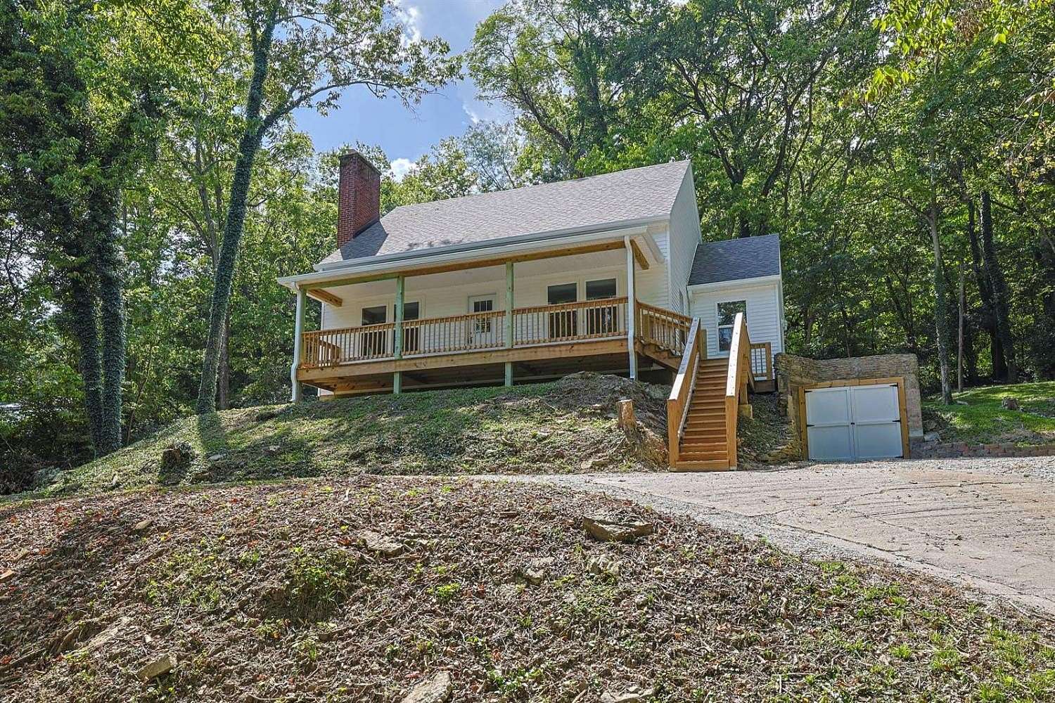 1.5 Acres of Land with Home for Sale in Aurora, Indiana