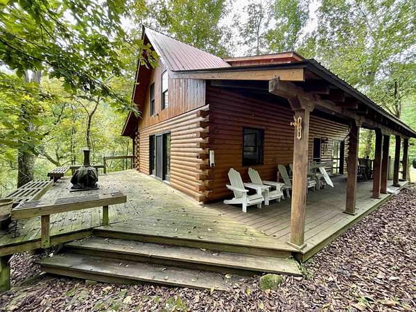 4 Acres of Land with Home for Sale in Orlando, West Virginia