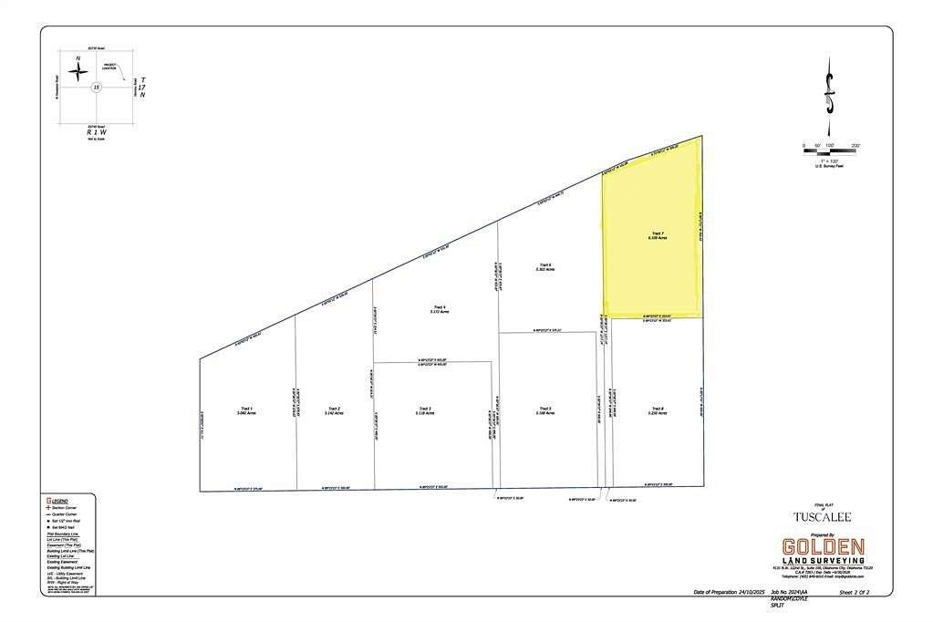 6.1 Acres of Residential Land for Sale in Coyle, Oklahoma