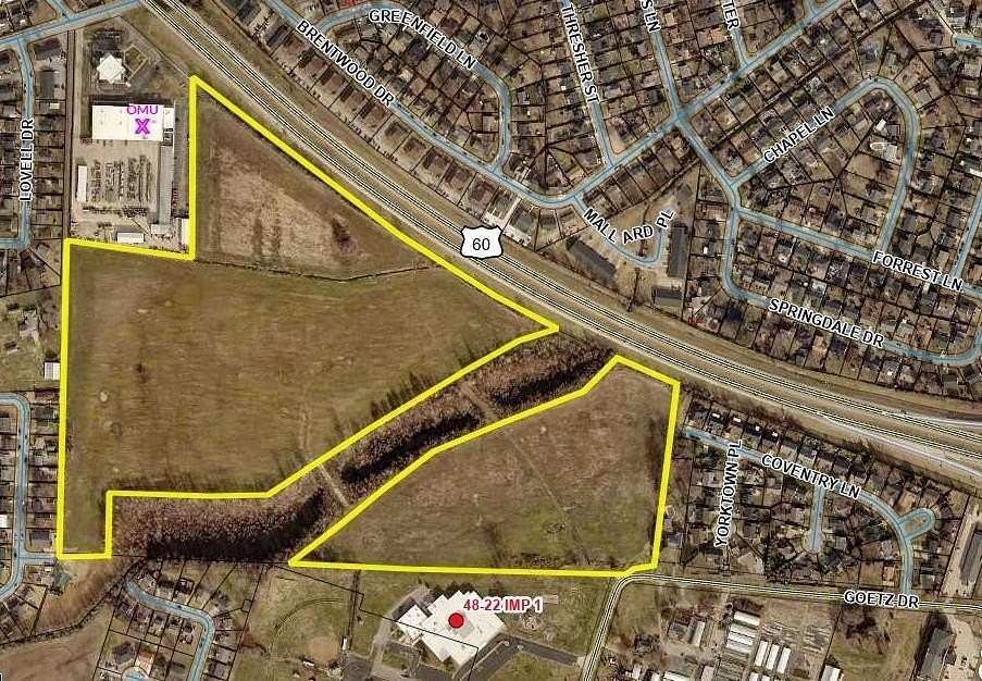 52.5 Acres of Land for Sale in Owensboro, Kentucky