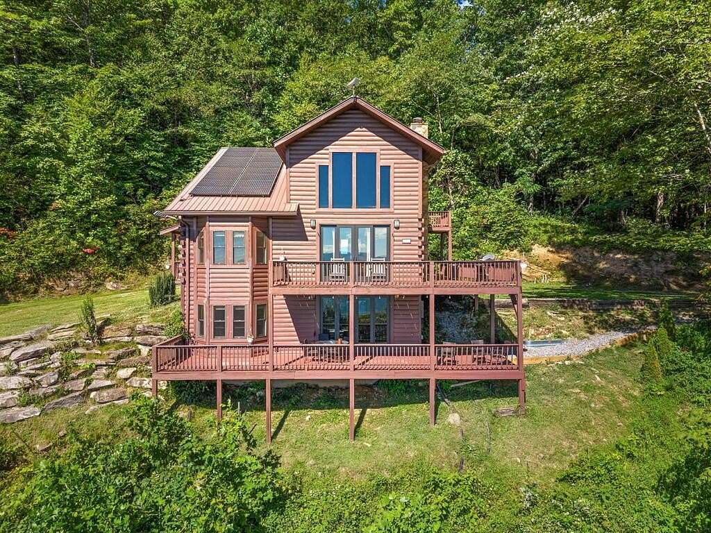 5.59 Acres of Land with Home for Sale in Bryson City, North Carolina