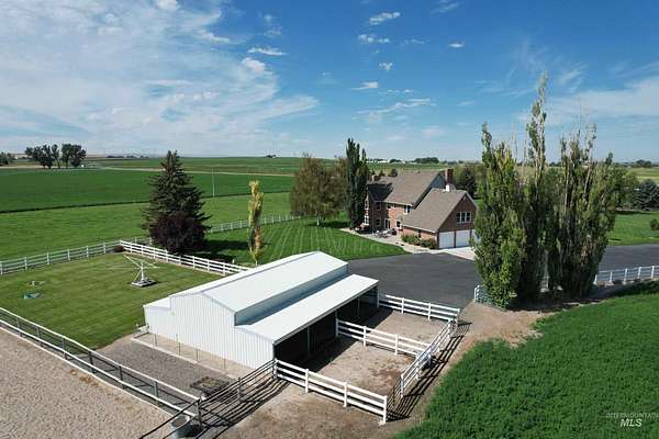 94 Acres of Land with Home for Sale in Burley, Idaho