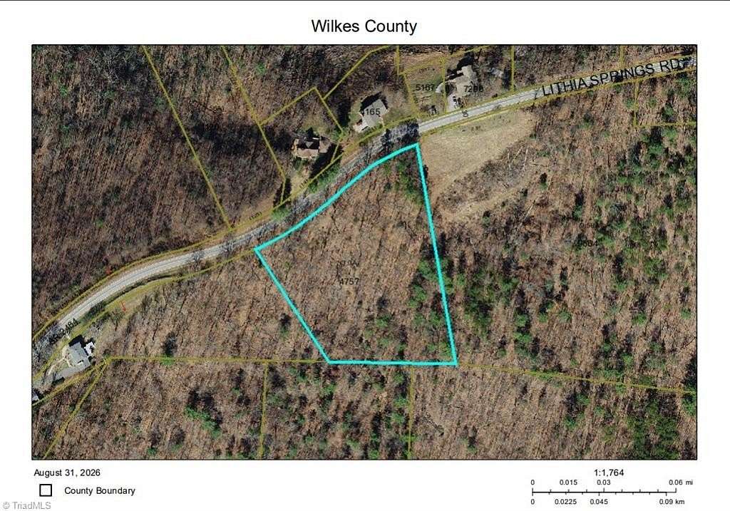 3 Acres of Residential Land for Sale in Moravian Falls, North Carolina