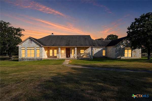 68.7 Acres of Land with Home for Sale in Cedar Creek, Texas
