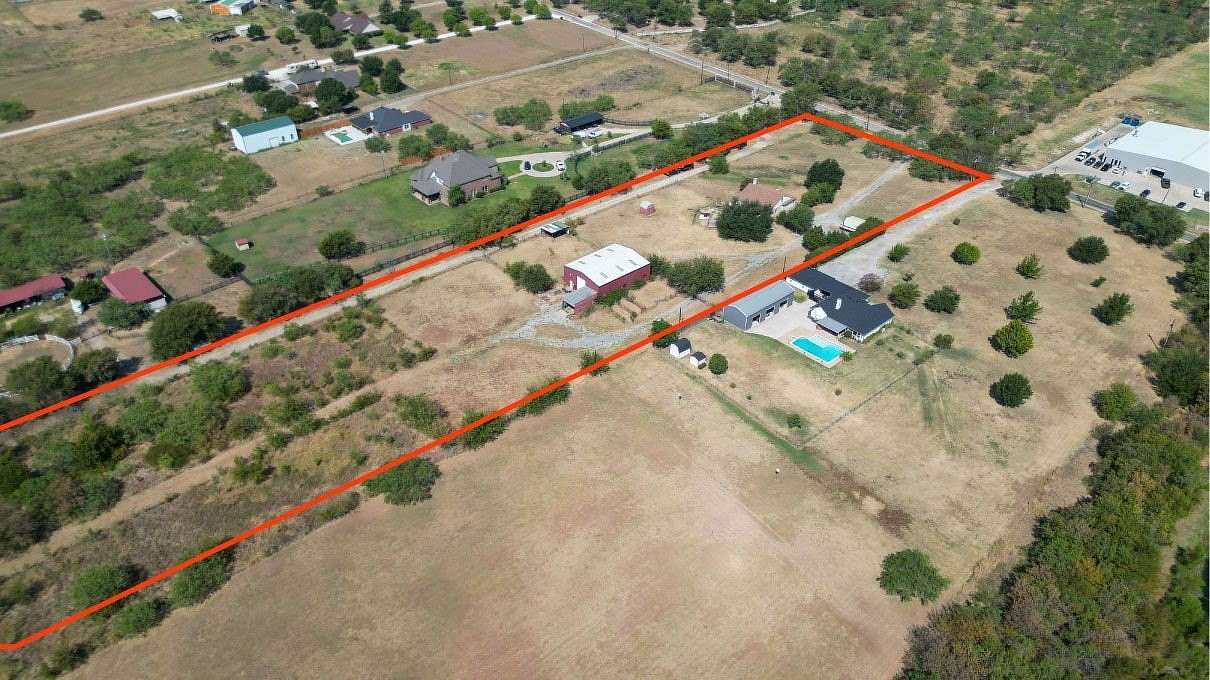 5 Acres of Land with Home for Sale in Mansfield, Texas