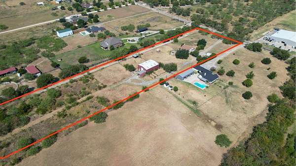 5 Acres of Land with Home for Sale in Mansfield, Texas