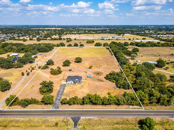 11 Acres of Land with Home for Sale in Burleson, Texas