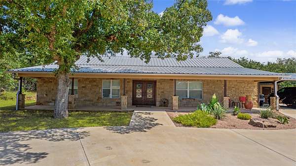 50.4 Acres of Land with Home for Sale in Santo, Texas