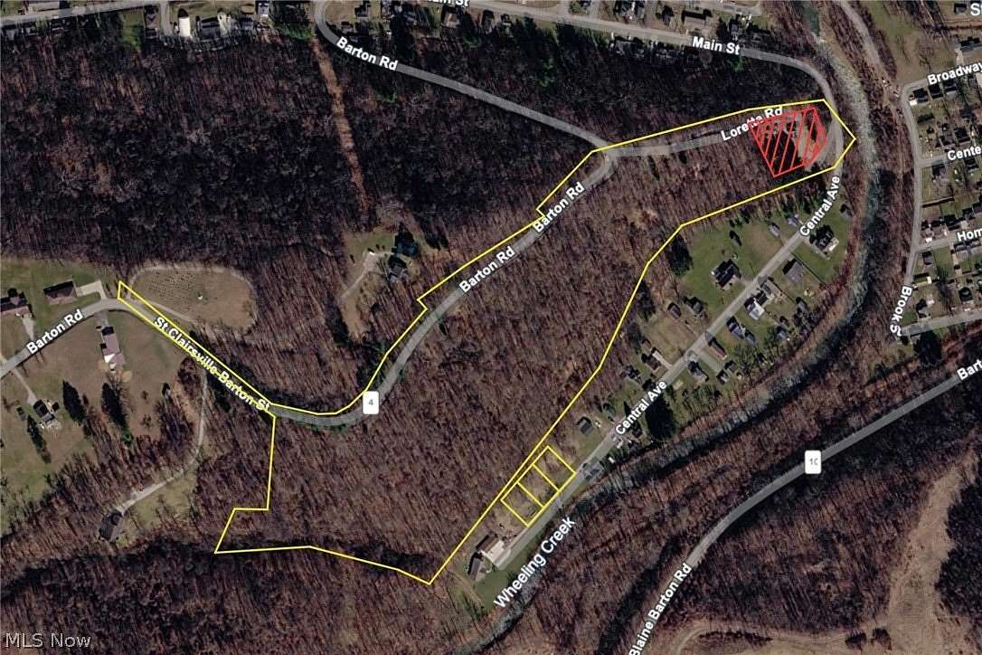 18.7 Acres of Recreational & Residential Land for Sale in St. Clairsville, Ohio