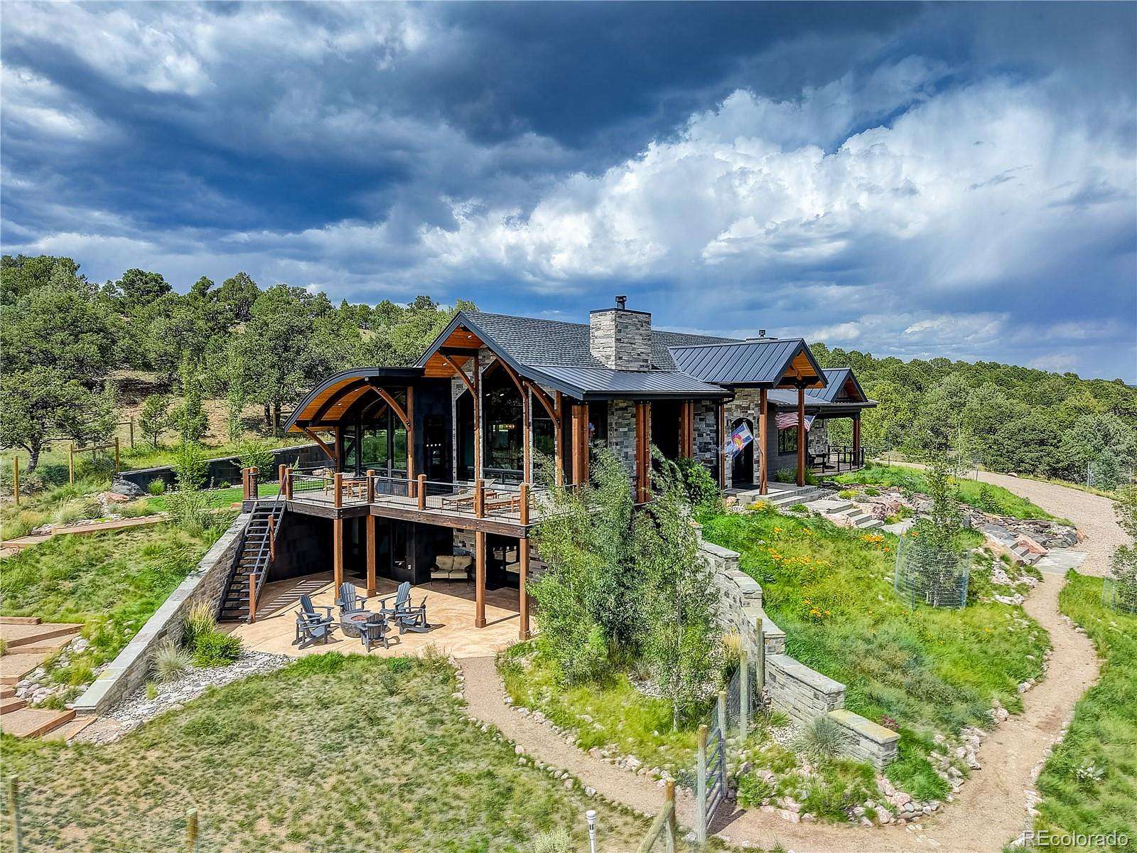 101 Acres of Land with Home for Sale in Cotopaxi, Colorado