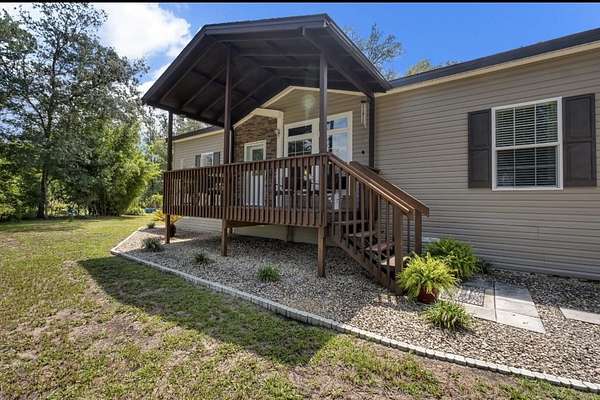 19.6 Acres of Land with Home for Sale in Perry, Florida