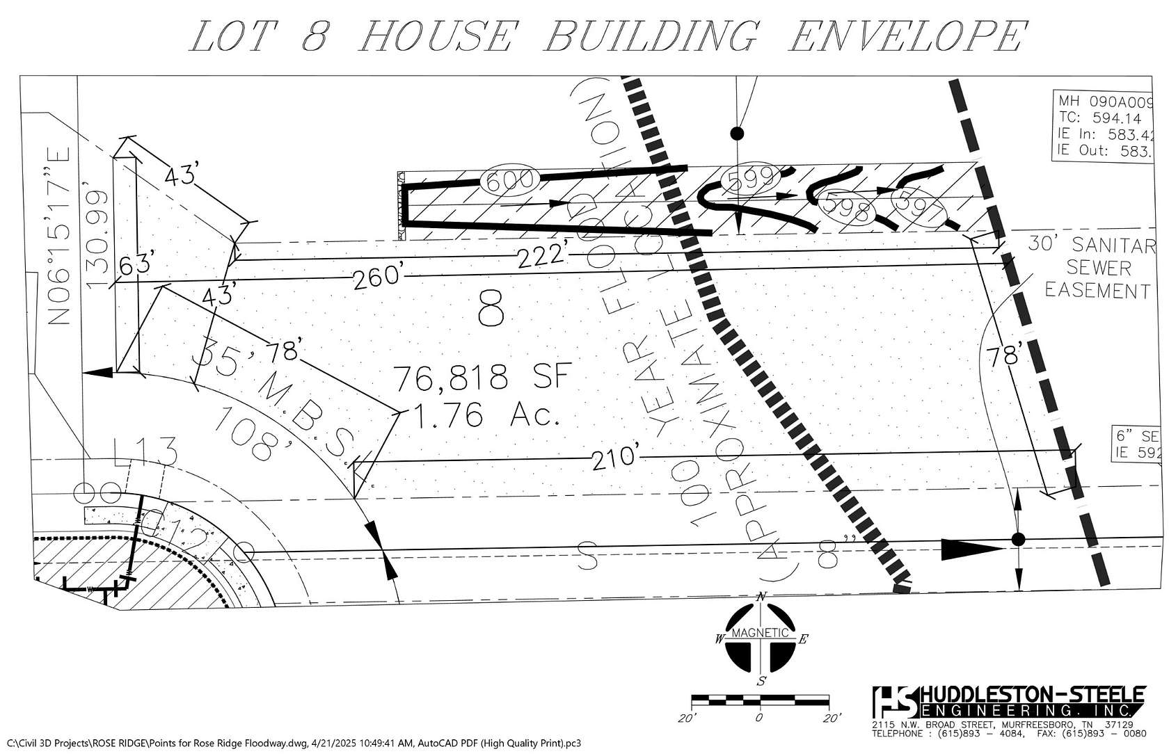 1.76 Acres of Residential Land for Sale in Murfreesboro, Tennessee