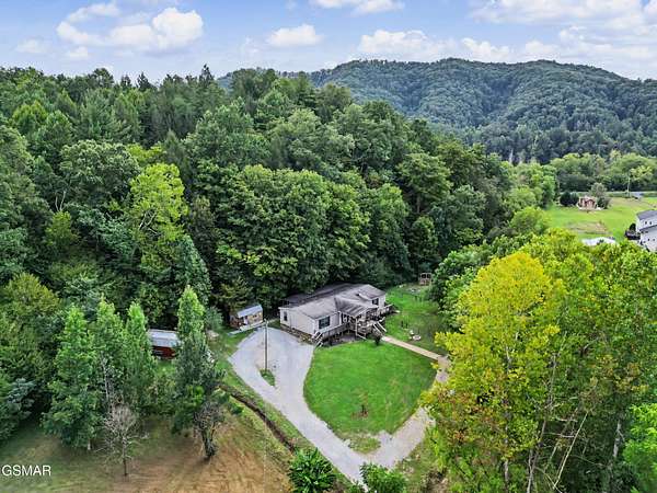 1.76 Acres of Land with Home for Sale in Cosby, Tennessee