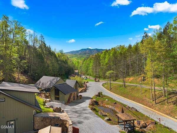 3.3 Acres of Land with Home for Sale in Gatlinburg, Tennessee