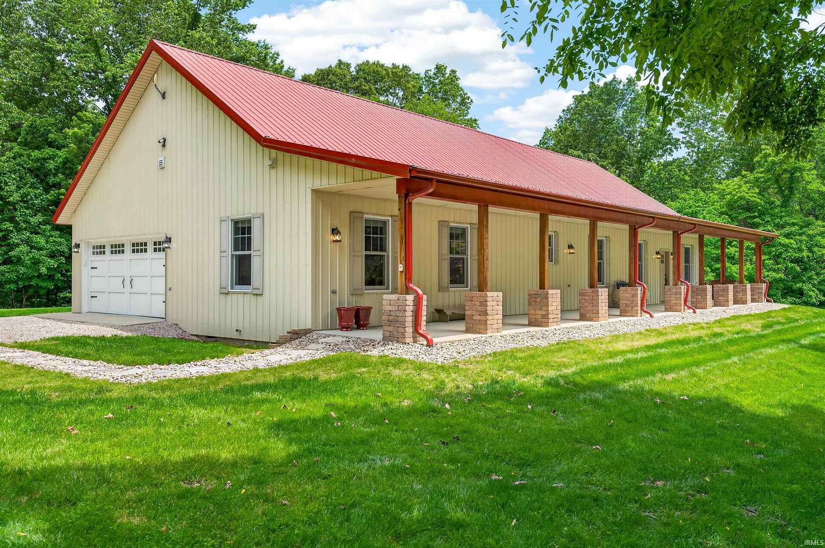5 Acres of Land with Home for Sale in Nashville, Indiana