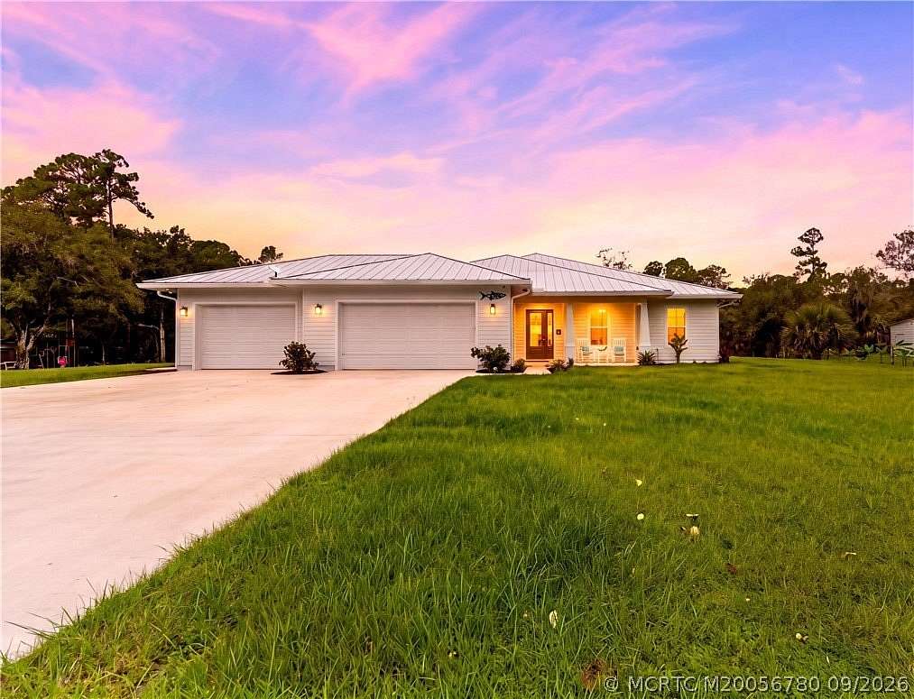 4.7 Acres of Land with Home for Sale in Palm City, Florida